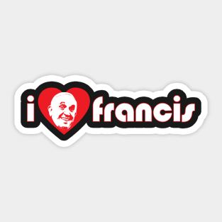 I Heart Francis Sticker